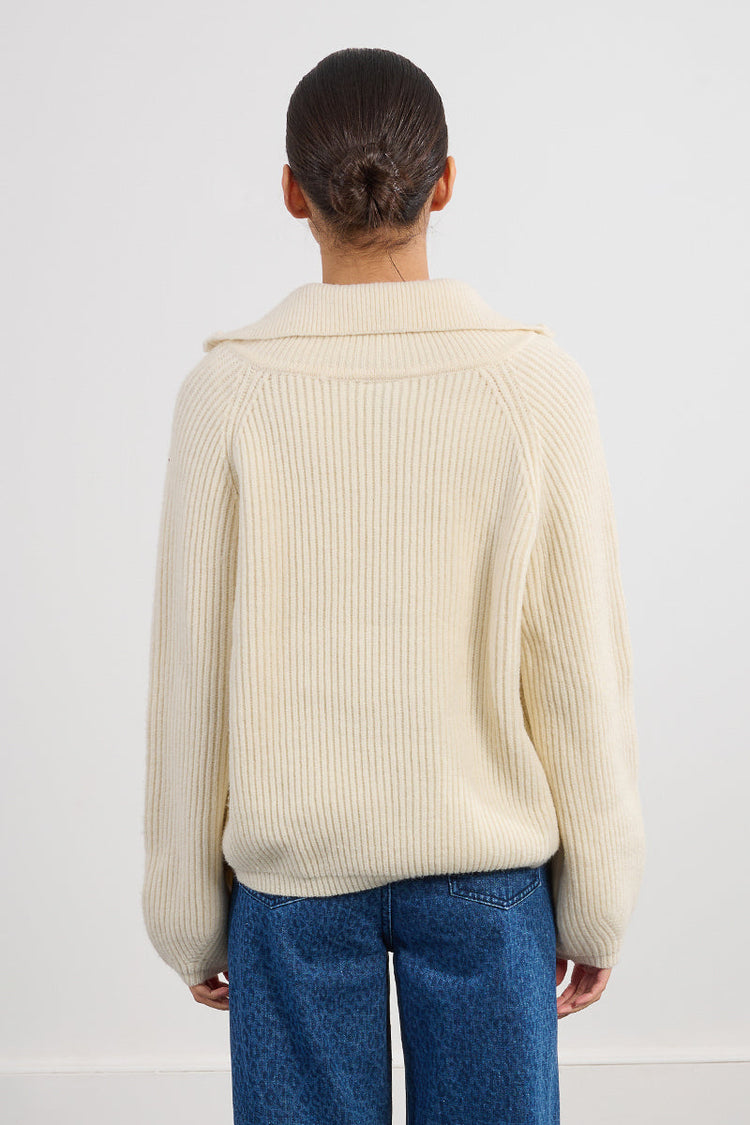 OFF WHITE ZIP JACKET