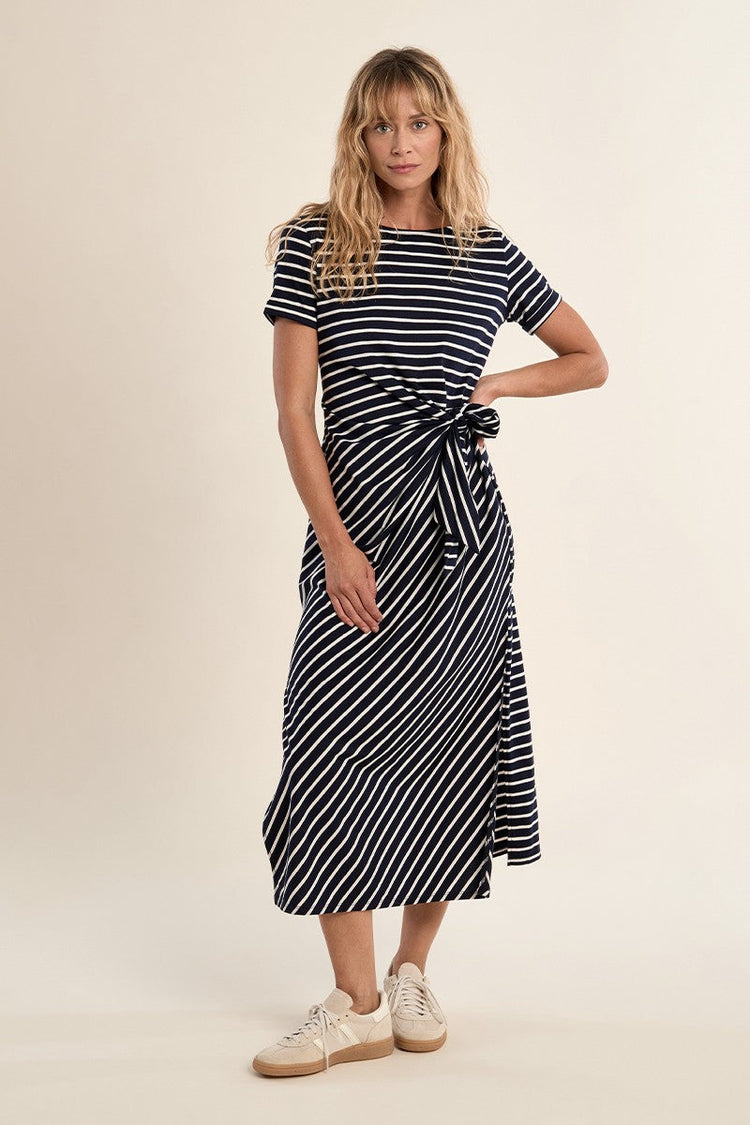 STRIPE TSHIRT DRESS