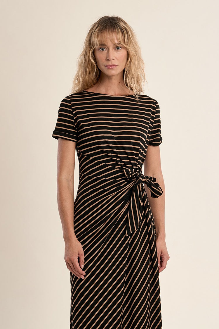 STRIPE TSHIRT DRESS