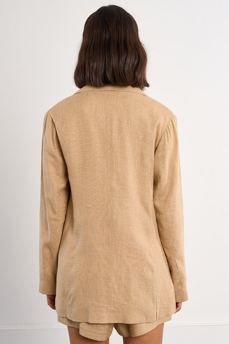 WOVEN BLAZER