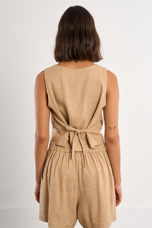 WOVEN VEST