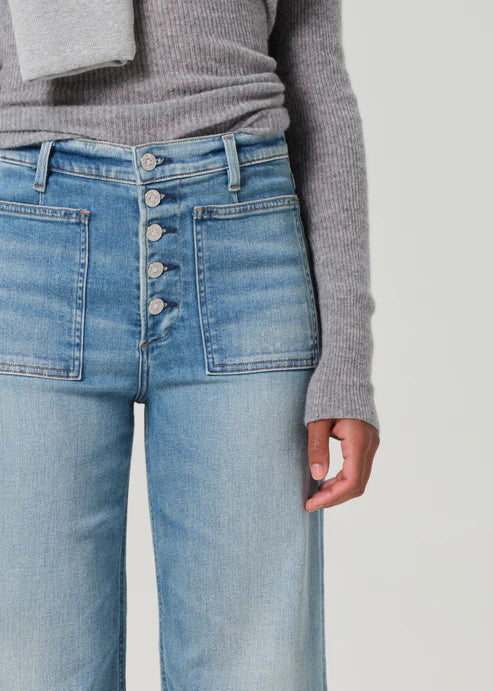 LYRA PATCH POCKET JEAN