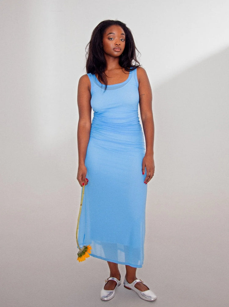 MESH HOURGLASS DRESS