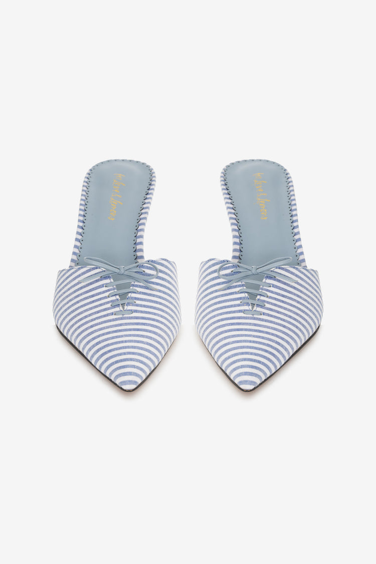 AMY LINEN MULE