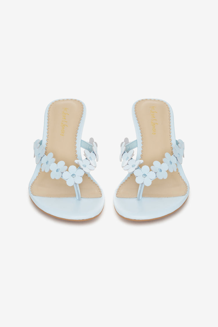 GIA FLORAL HEEL