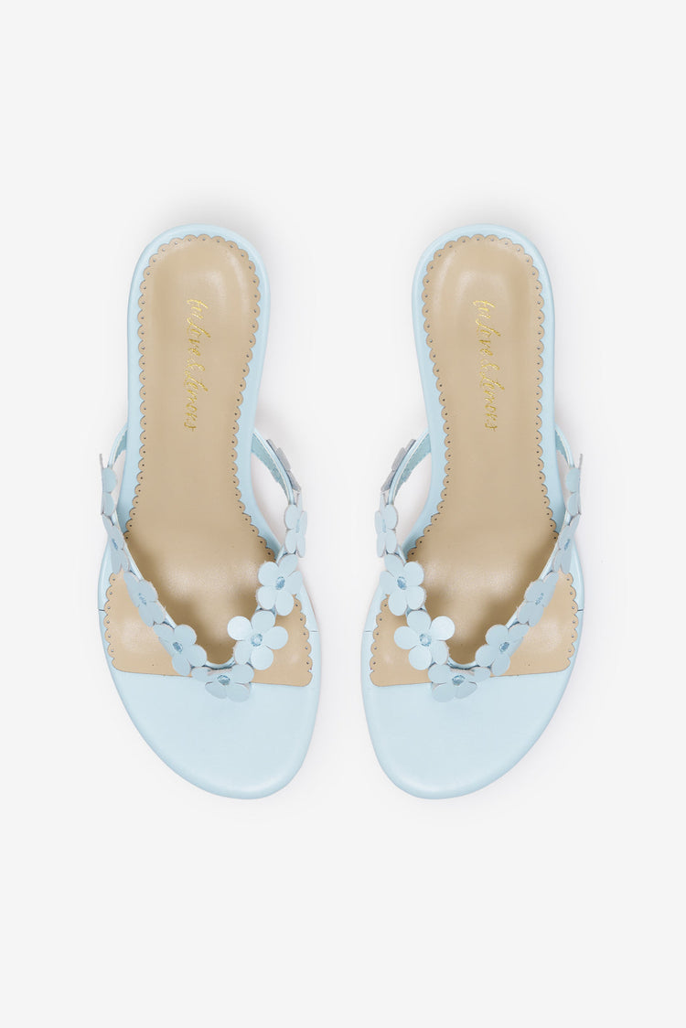GIA FLORAL HEEL