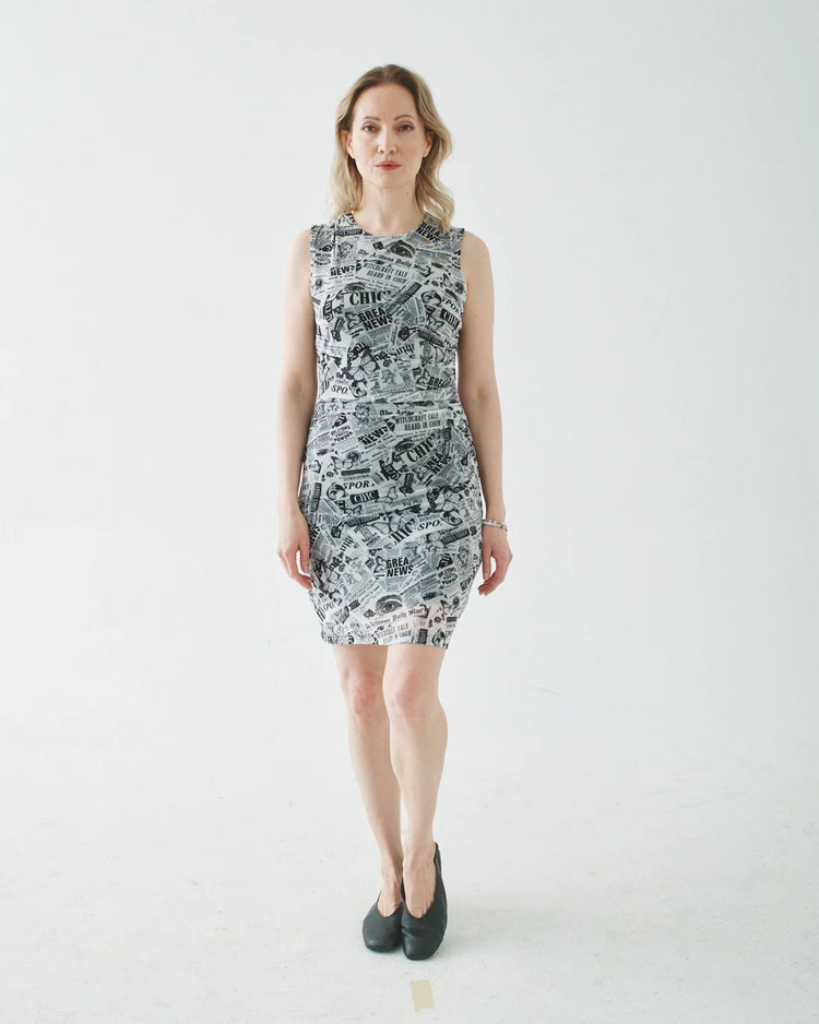 MESH GALLERY DRESS