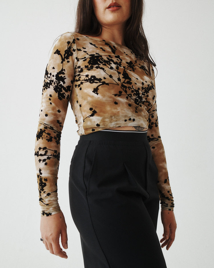 ELASTIC TRIM TROUSER