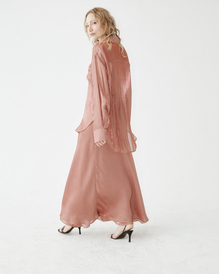 ORGANZA MAXI SKIRT
