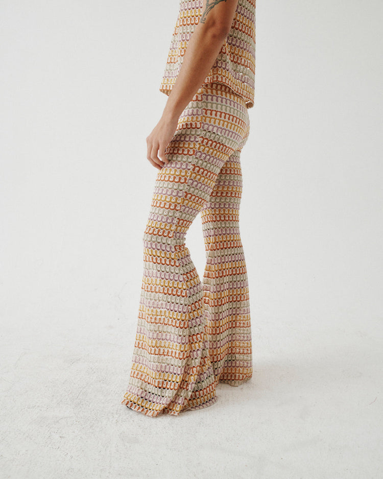CROCHET FLARE PANT