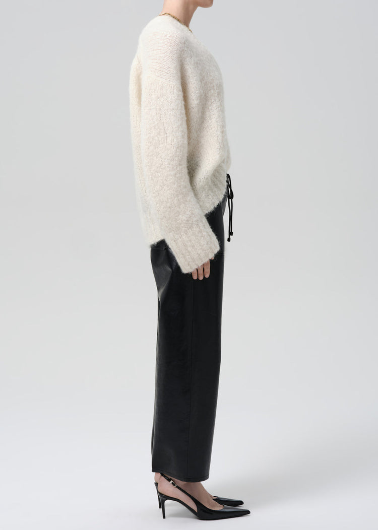 REWORK RECYCLED LEATHER PANT