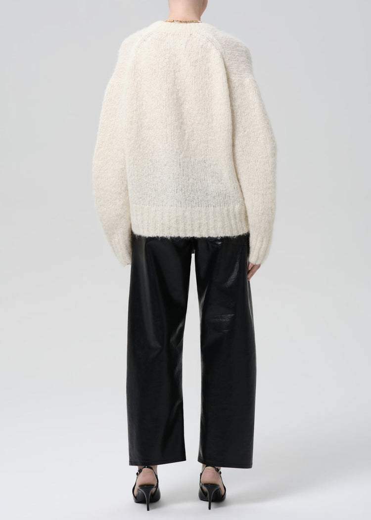 REWORK RECYCLED LEATHER PANT