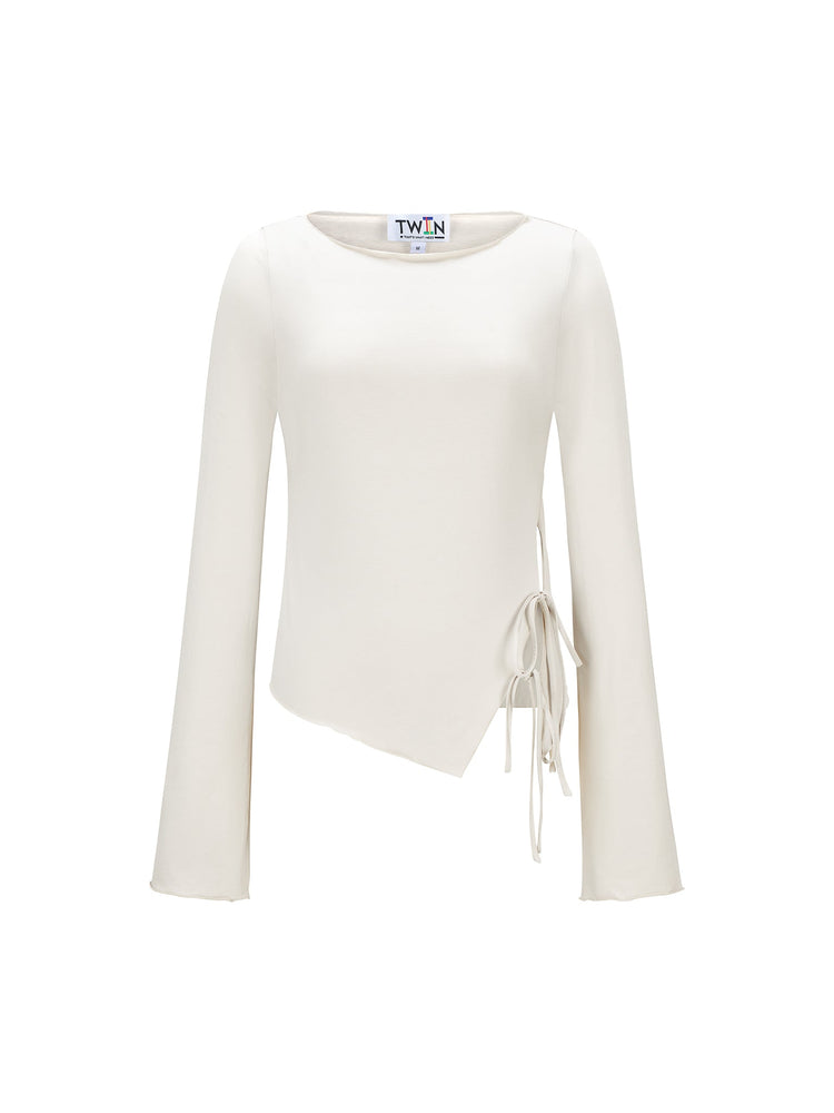 ASYMMETRICAL TIE TOP