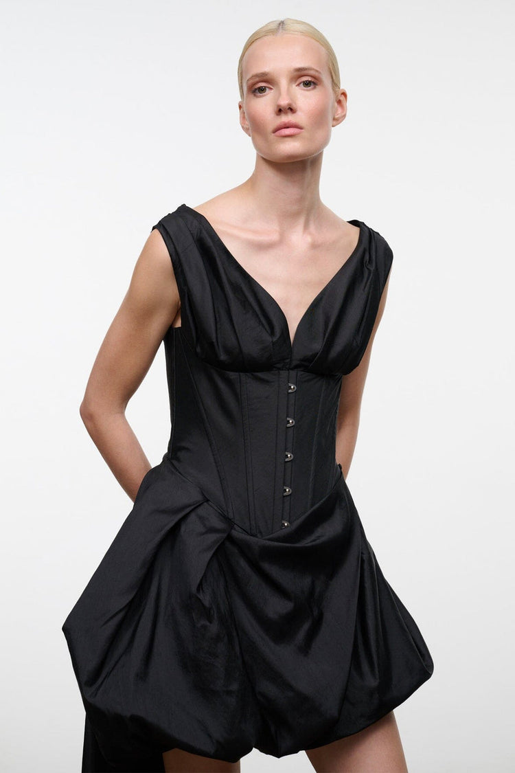 FABIANNE SILK MINI DRESS