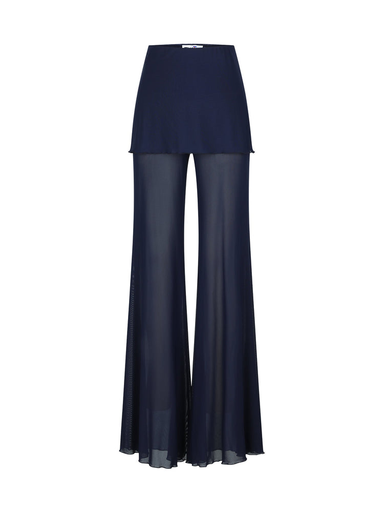 MESH FOLDOVER PANT