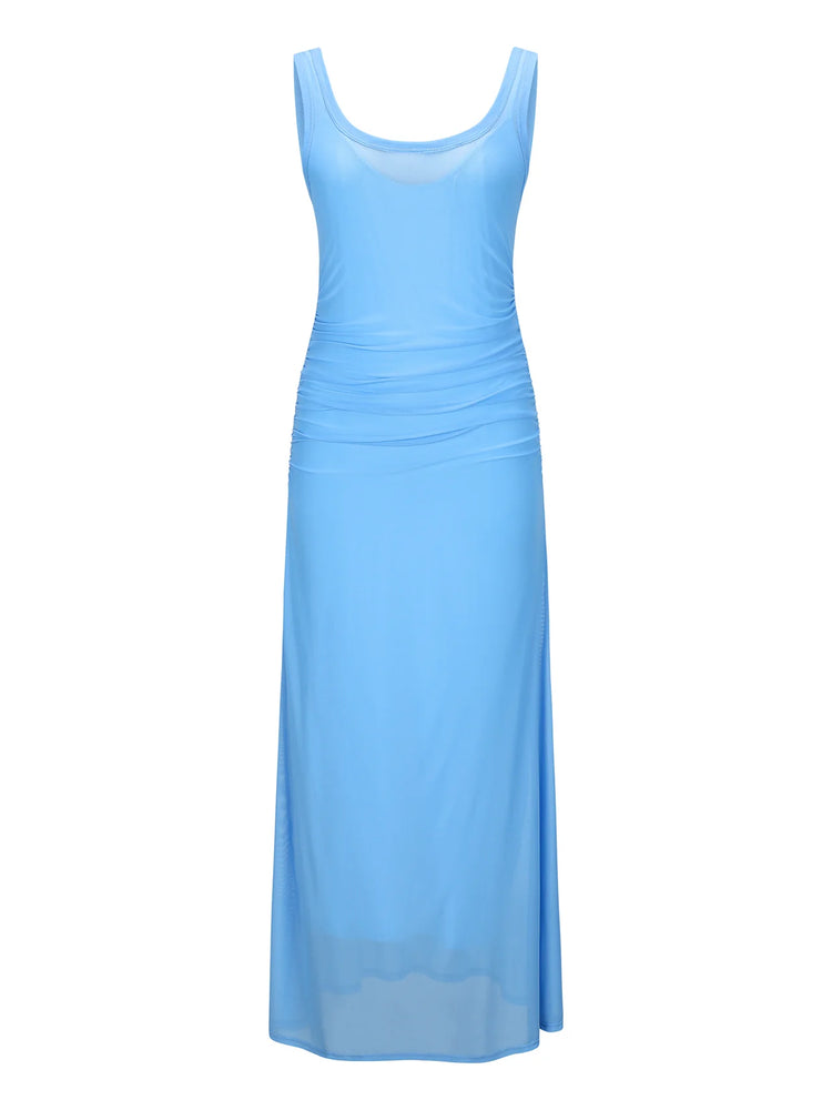 MESH HOURGLASS DRESS