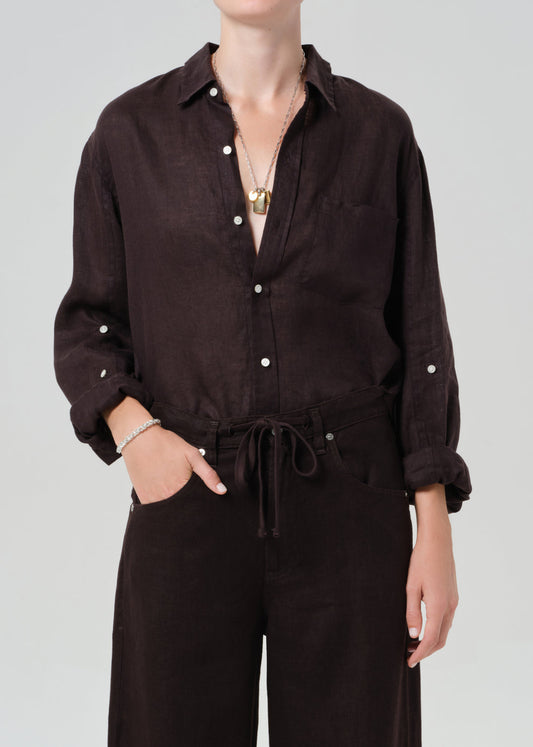 KAYLA SHRUNKEN SHIRT