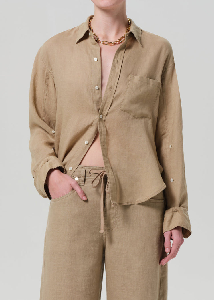 KAYLA SHRUNKEN SHIRT