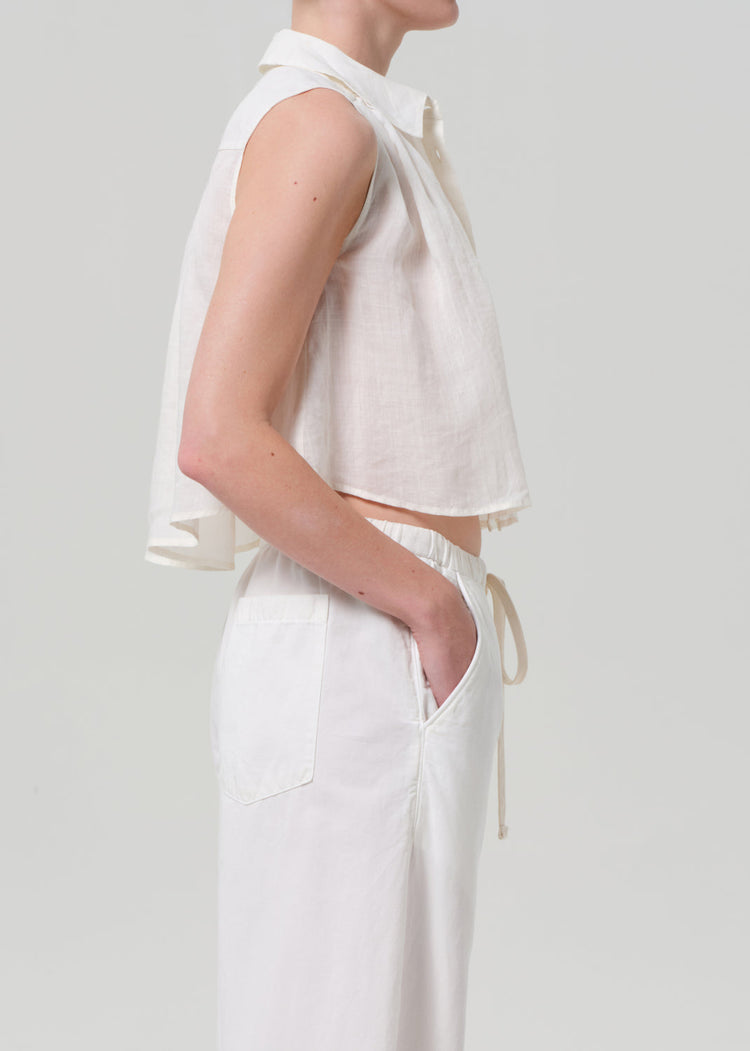 SLEEVELESS AMBROSE TOP