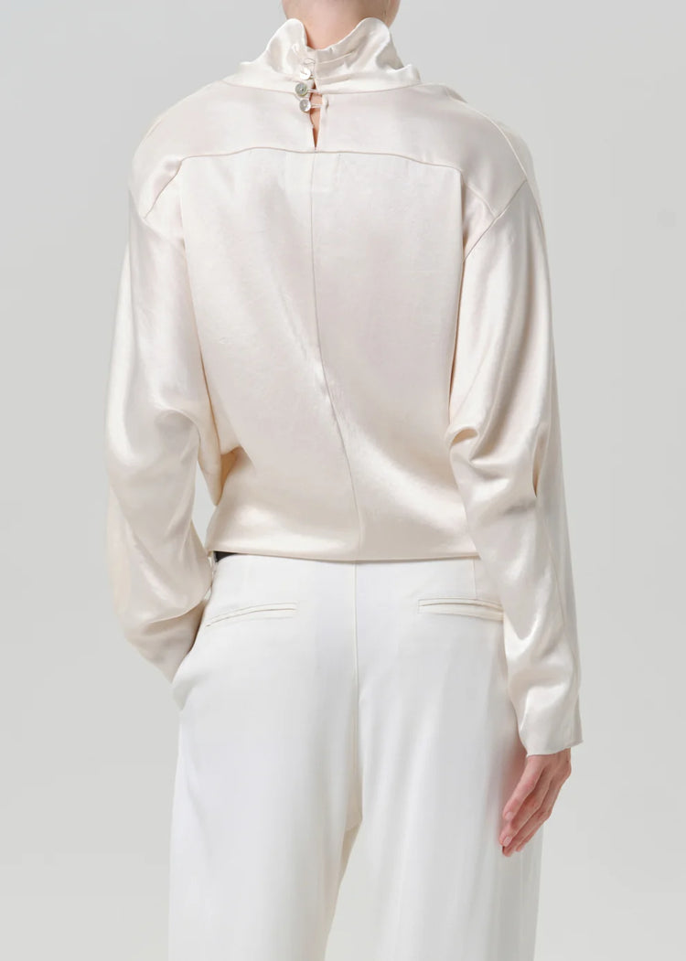 ILARIA DRAPED TOP