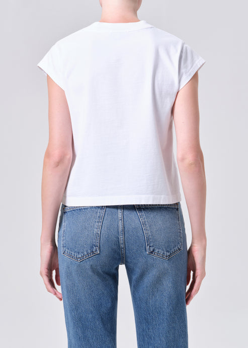BRYCE CAP SLEEVE TEE