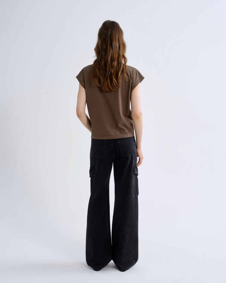 BRYCE CAP SLEEVE TEE