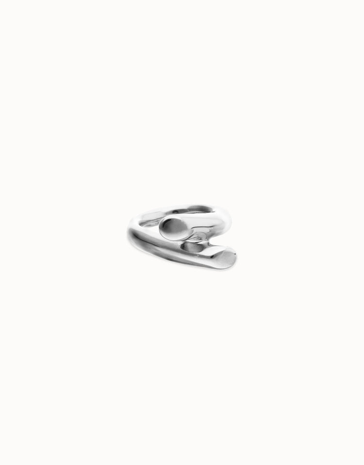 INTERTWINED RING SILVER