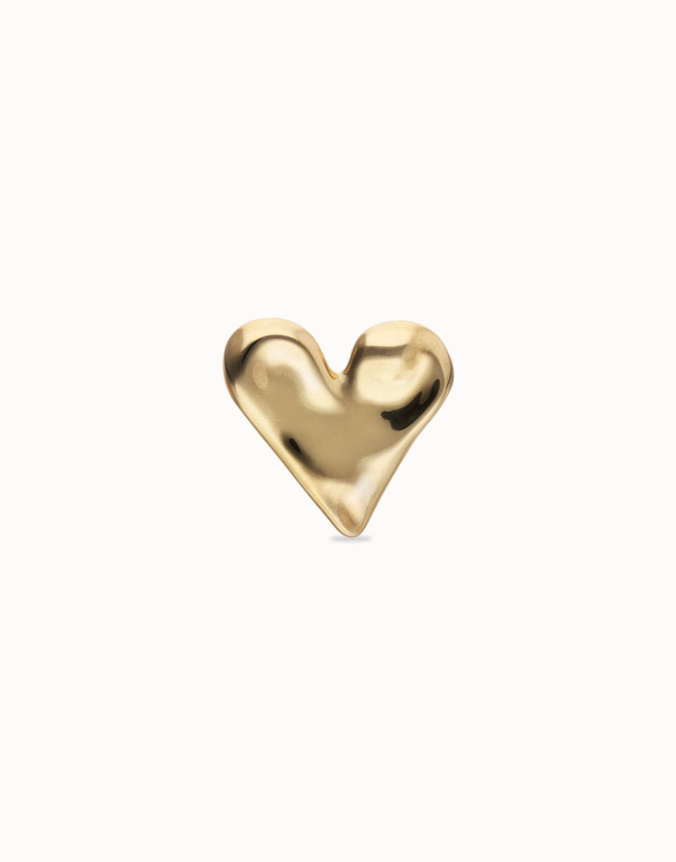 MAXI HEART RING GOLD