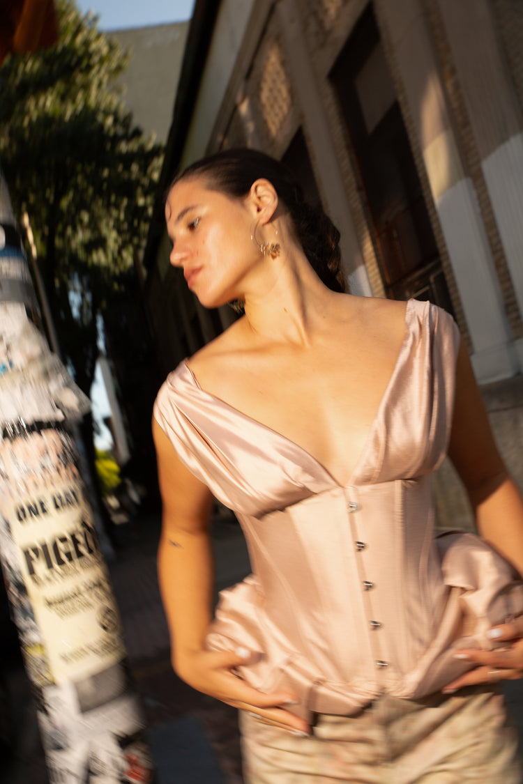 FABIANNE SILK TOP