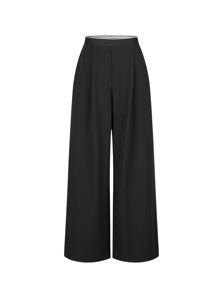 ELASTIC TRIM TROUSER