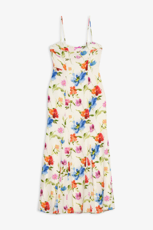 TROPICAL BLOOM MAXI DRESS