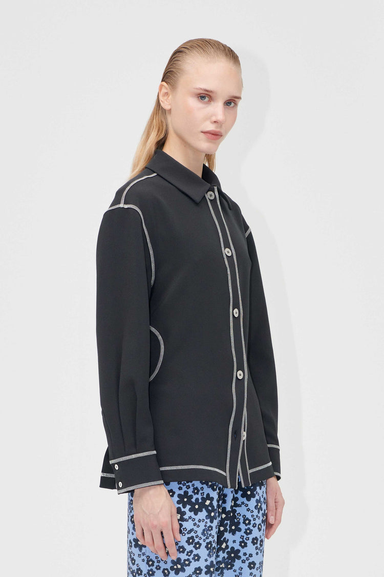 CUTOUT ADJUSTABLE SHIRT