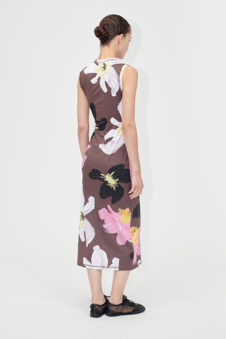 WILDFLOWERS CREWNECK DRESS