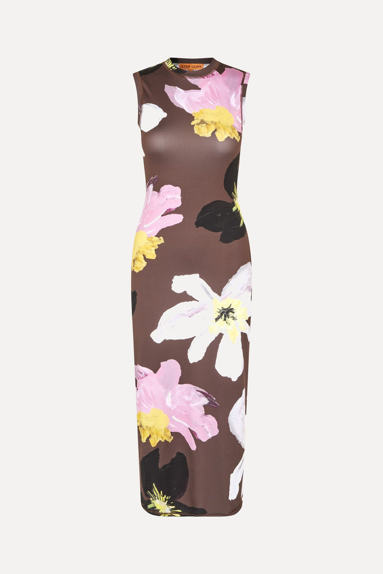 WILDFLOWERS CREWNECK DRESS
