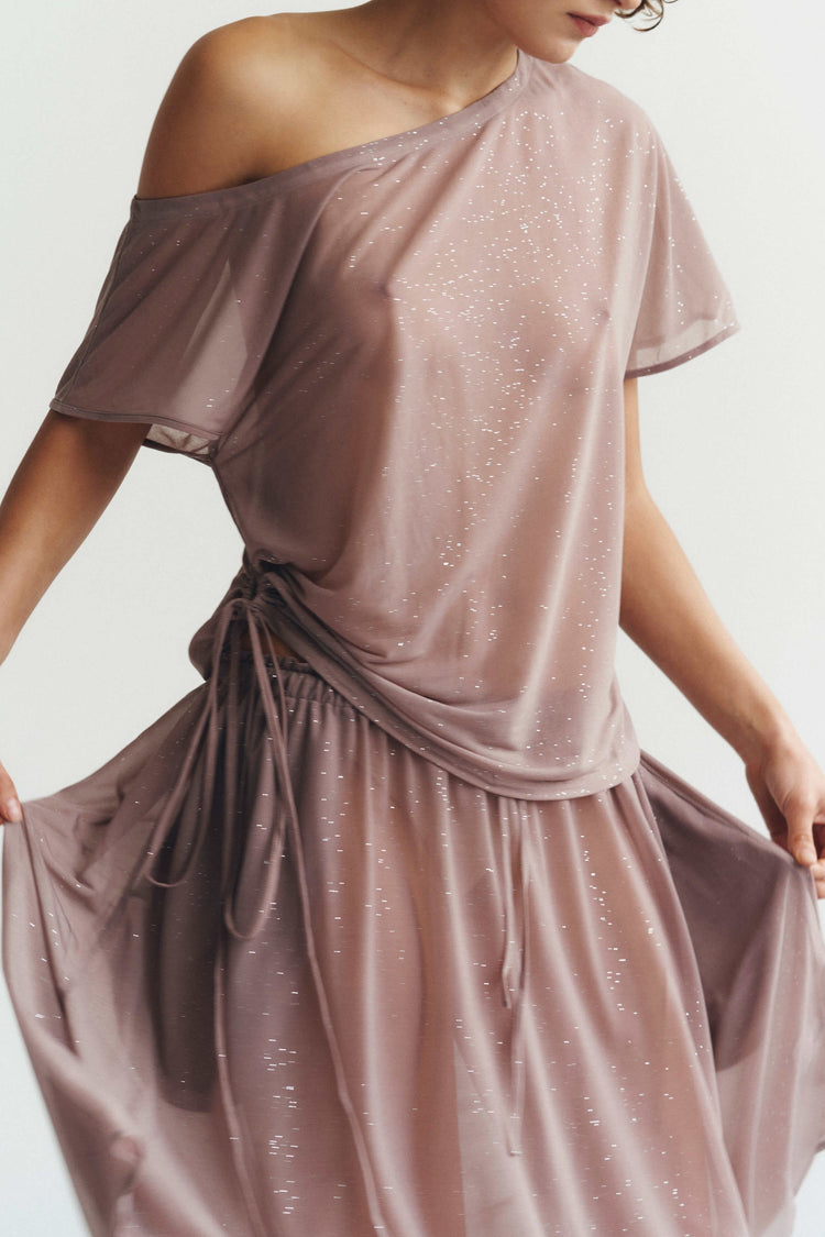 ASYMMETRIC TIE TUNIC