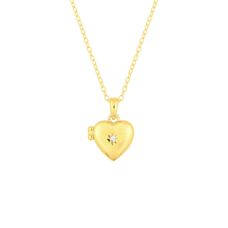HEIRLOOM CHARM NECKLACE GOLD
