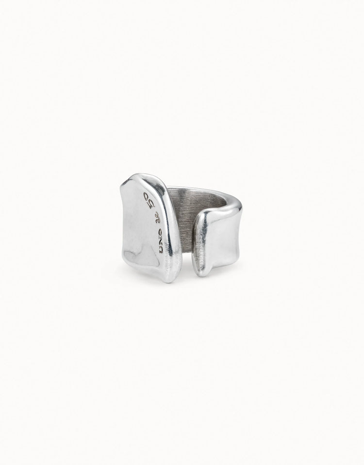 LARGE OPEN RING SILVER