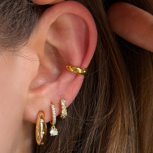 Whitney earrings gold