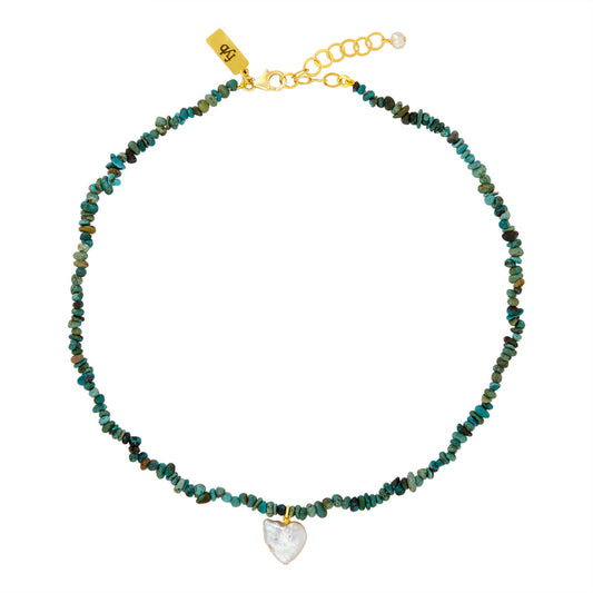 Noa necklace turquoise
