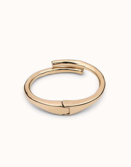 TUBULAR SHAPED BANGLE GOLD