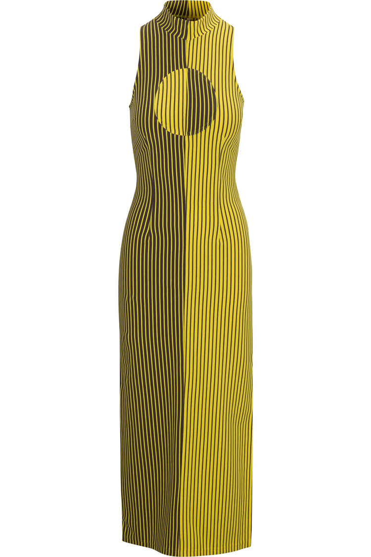 BANANA STRIPE DRESS