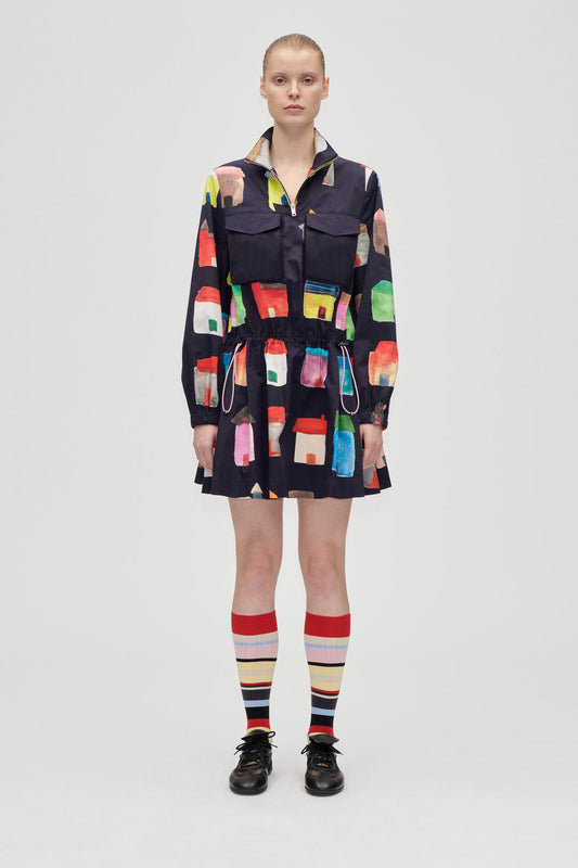 PULLOVER PARKA DRESS