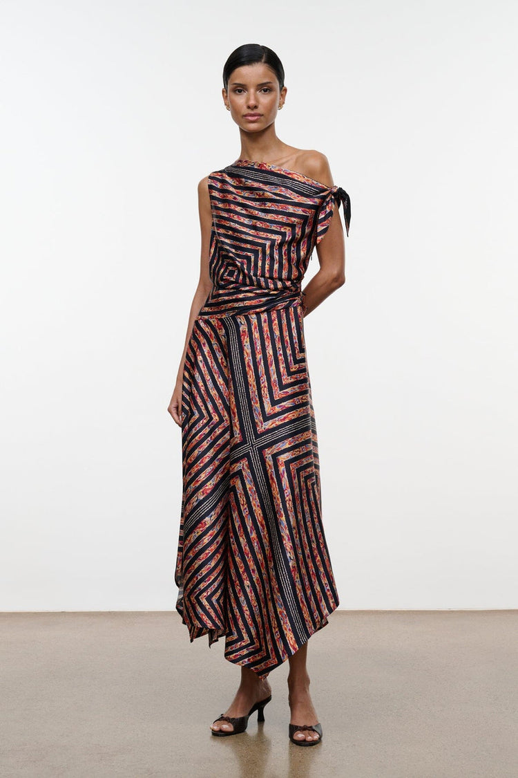 PORTIA SILK DRESS