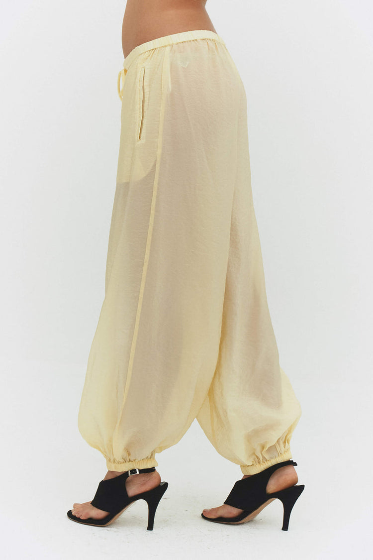 CINCH WAIST BALLOON PANT