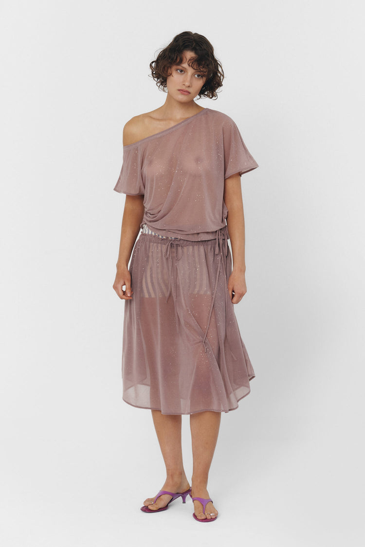 ASYMMETRIC TIE TUNIC