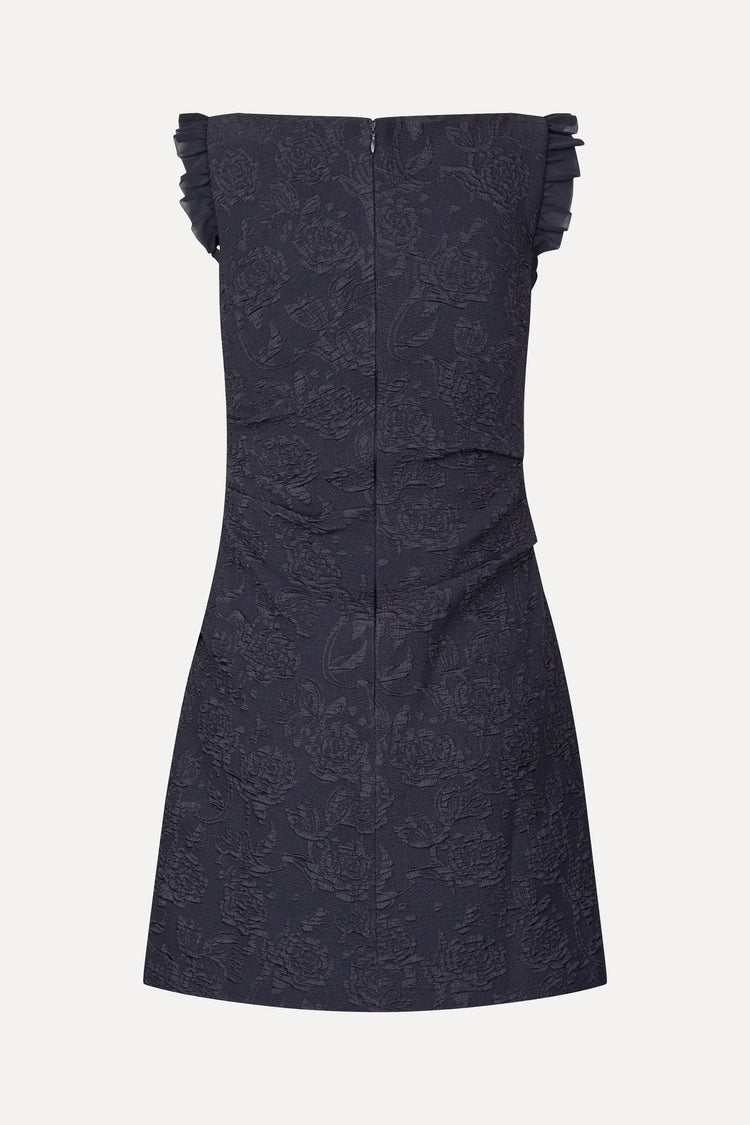 GARDEN RELIEF MINI DRESS