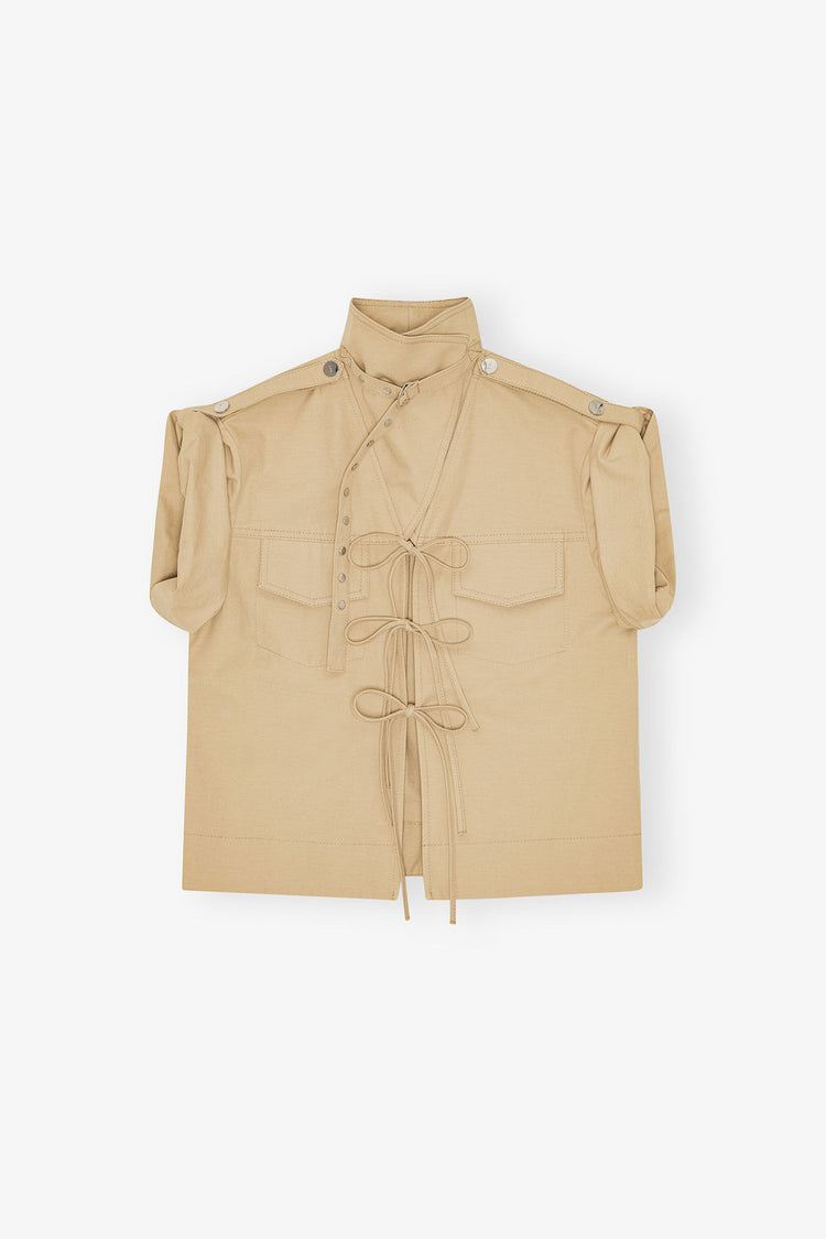 KHAKI BLOUSE