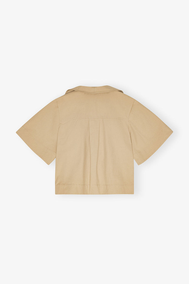 KHAKI BLOUSE