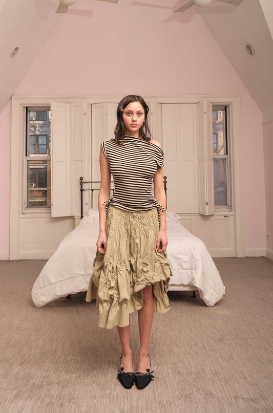 LUNAR CANOPY STRIPE TOP