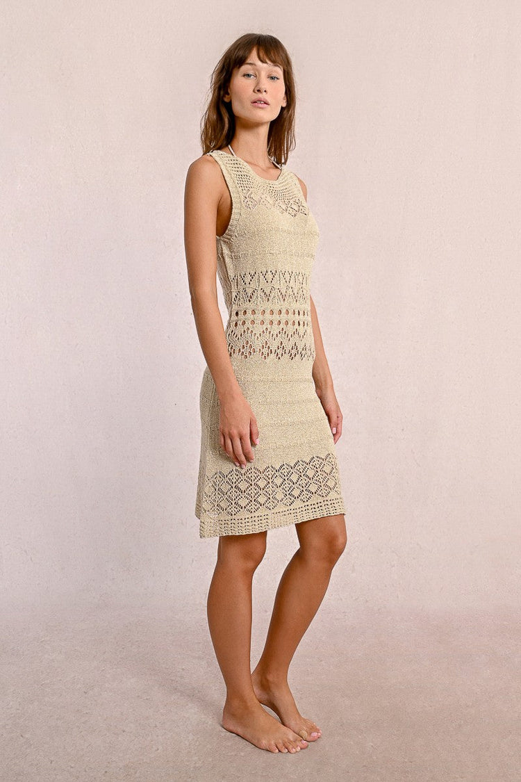KNIT MINI DRESS
